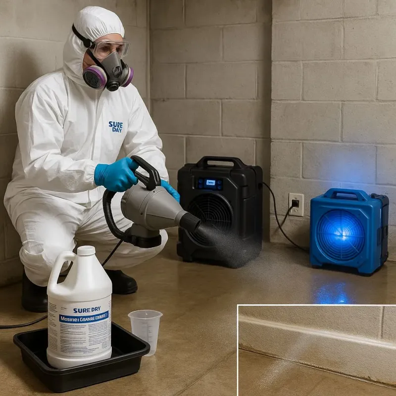 Sanitization and Odor Removal process in Germantown, OH
