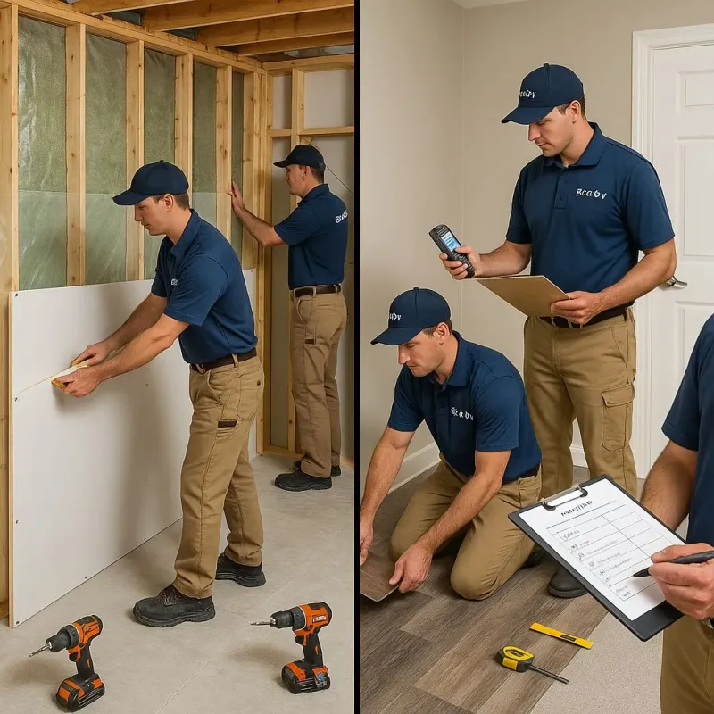 Repairs and Reconstruction process in Germantown, OH